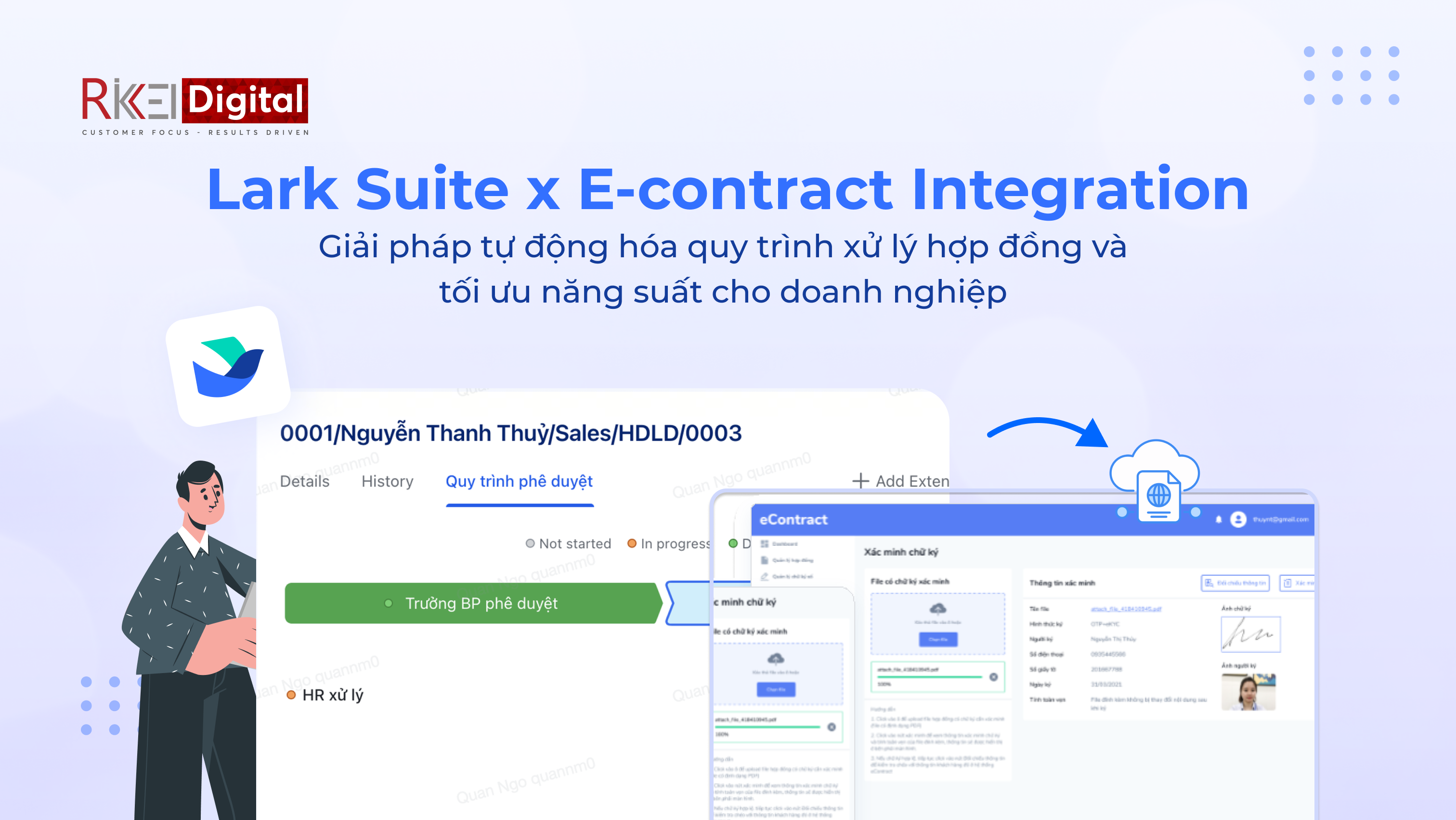 Lark x E-contract Integration