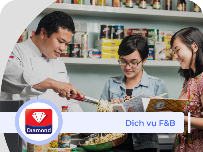 Lark x Diamond Food: quản trị giao tiếp liền mạch trên mọi chi nhánh toàn quốc