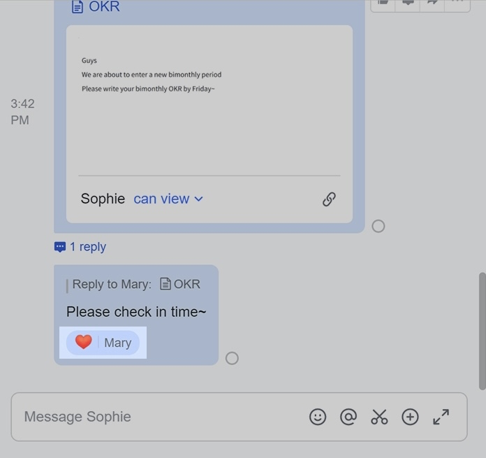 Xem phản ứng biểu tượng cảm xúc