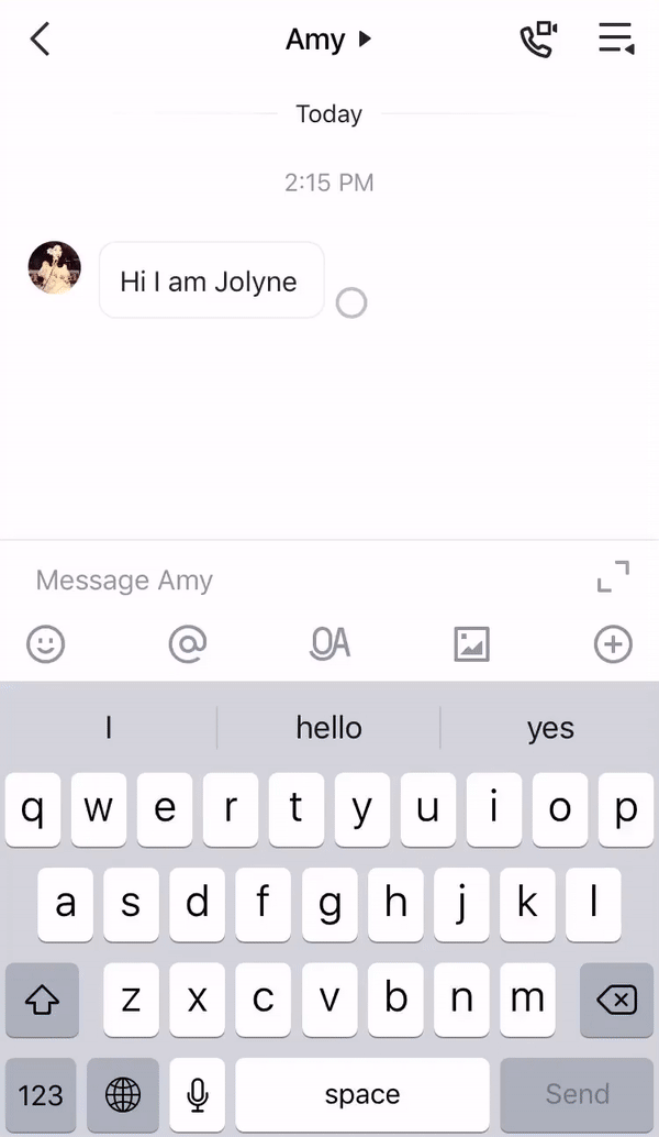 Gửi tin nhắn chỉ c&oacute; văn bản