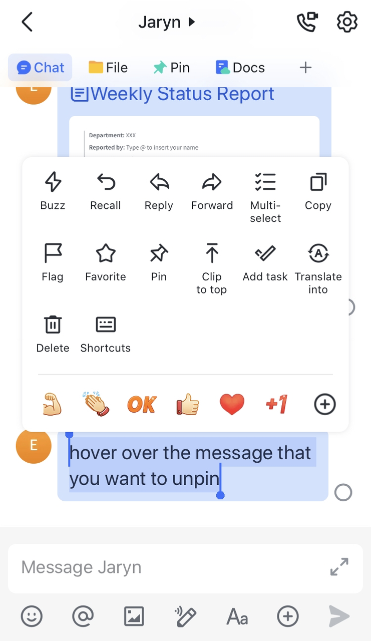 Trả lời tin nhắn trên di động