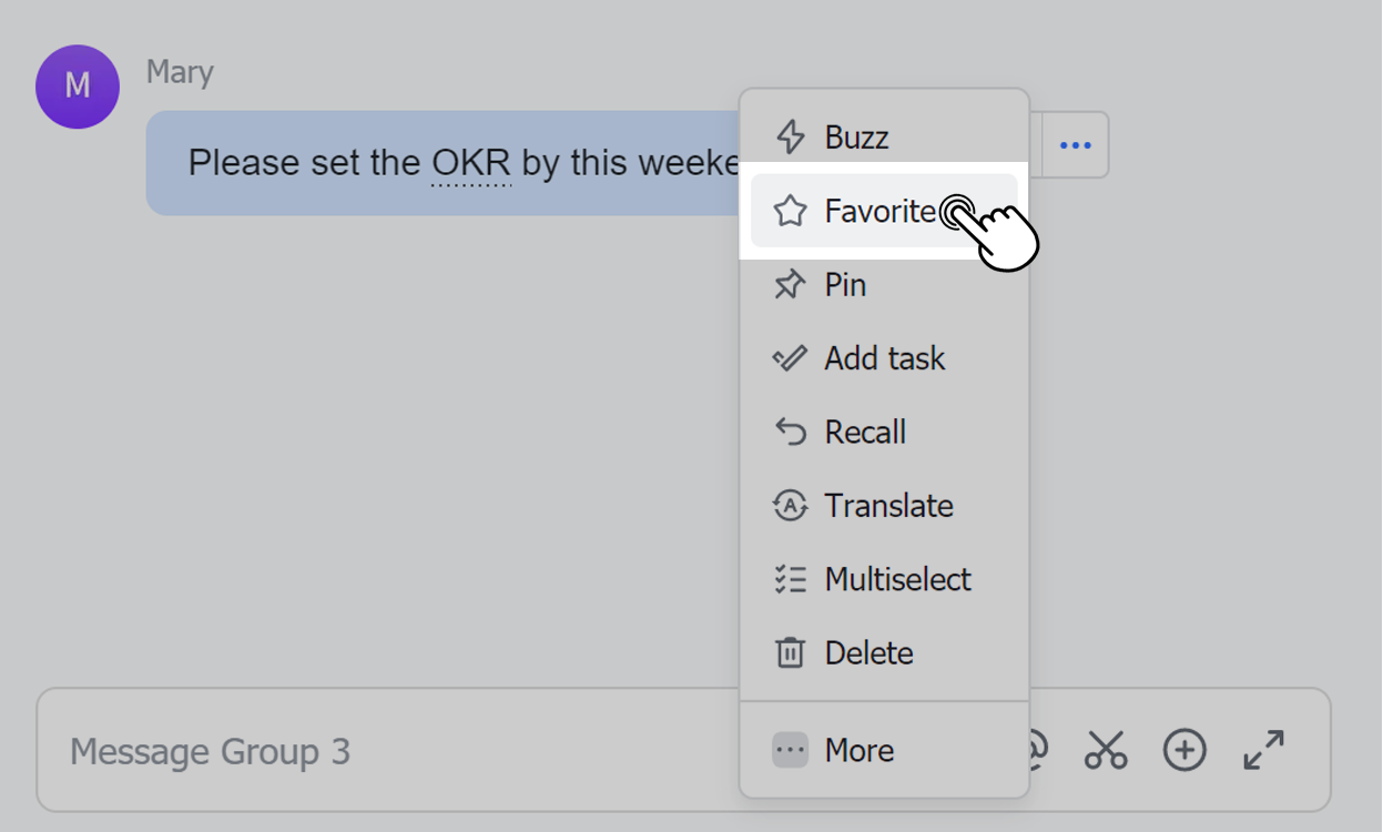 Thêm vào yêu thích trên máy tính bàn