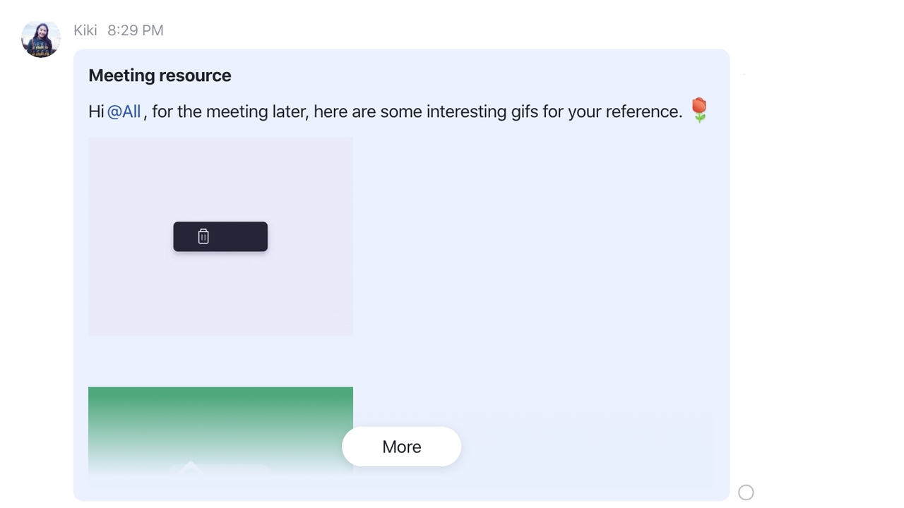 Xem tin nhắn văn bản phong phú