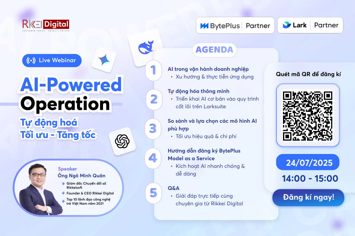 AI-Powered Operations: Tự động hóa – Tối ưu – Tăng tốc