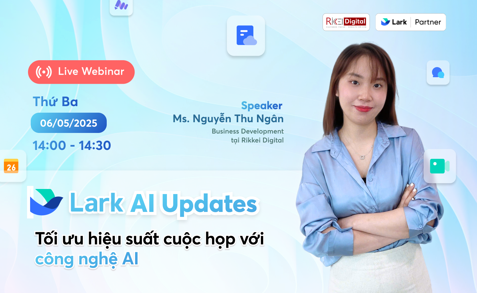 Lark AI Updates: Tối ưu hiệu suất cuộc họp với công nghệ AI