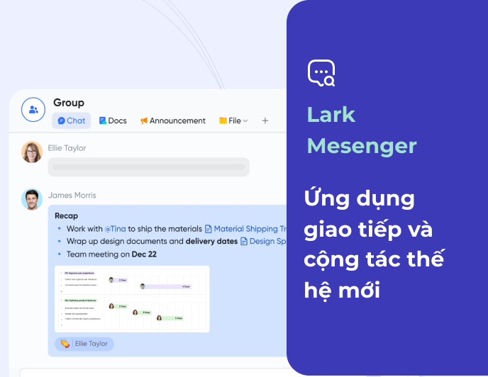 Lark Messenger - Ứng dụng giao tiếp và cộng tác thông minh