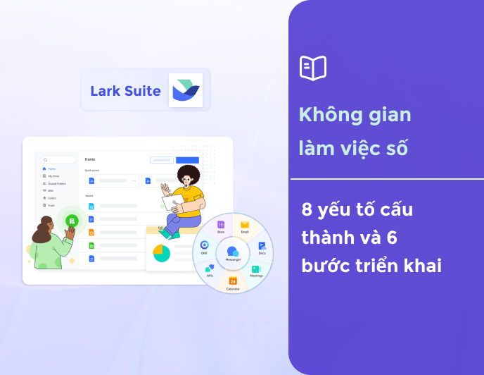 Không gian làm việc số: 8 yếu tố cấu thành và 6 bước triển khai
