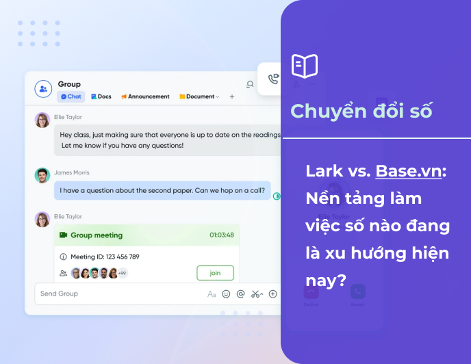 Lark vs Base.vn: Nền tảng làm việc số nào đang là xu hướng hiện nay?