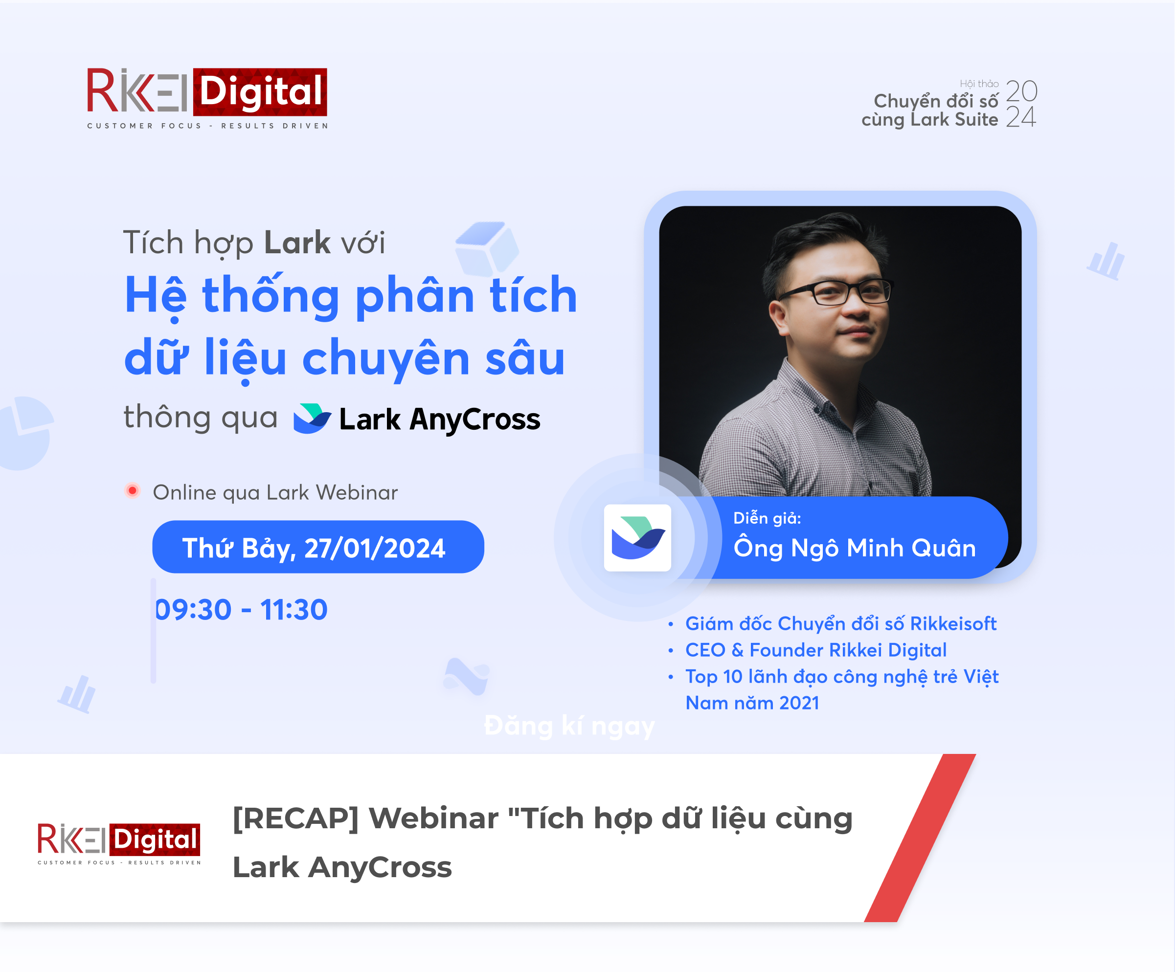 [RECAP] Webinar "Tích hợp dữ liệu cùng Lark AnyCross"