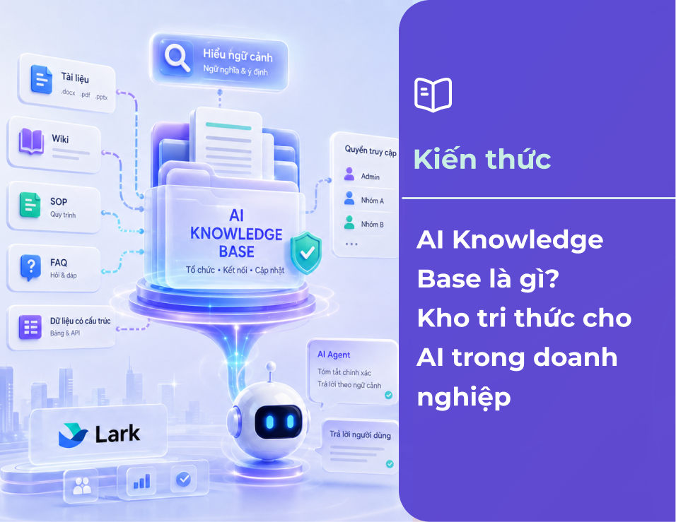 AI Knowledge Base là gì? Kho tri thức cho AI trong doanh nghiệp