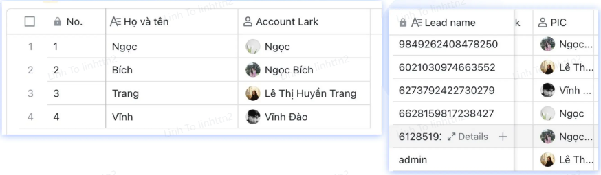 Tự động assign lead cho nhân viên sale chăm sóc
