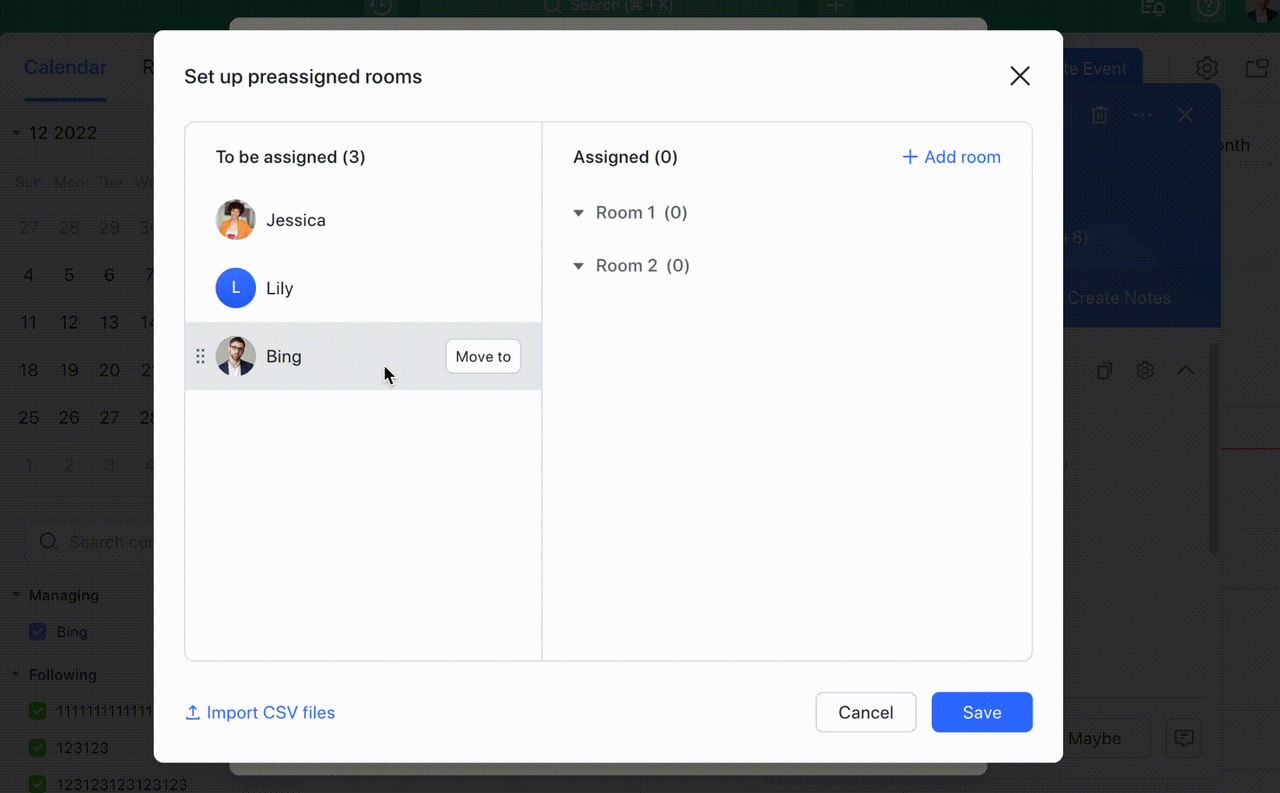 Phân chia cuộc họp thành các phòng họp nhỏ
