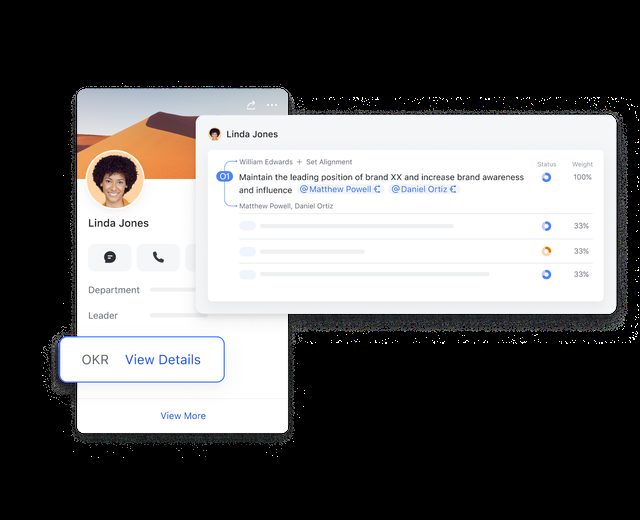Theo dõi, chia sẻ & review OKR
