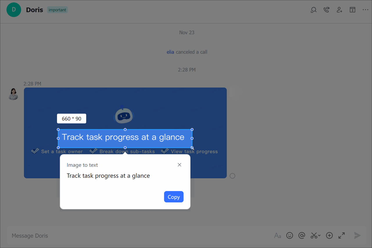 Ứng dụng OCR trong nền tảng làm việc số Lark Suite