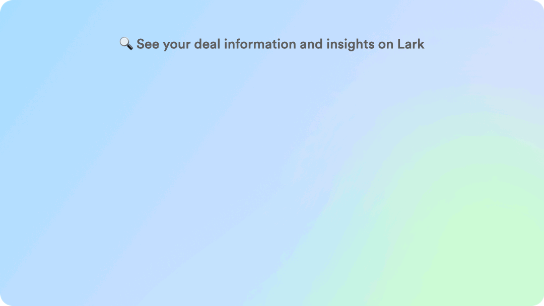 Tạo sự kiện trên Lark Calendar ngay khi cuộc họp được đặt qua HubSpot