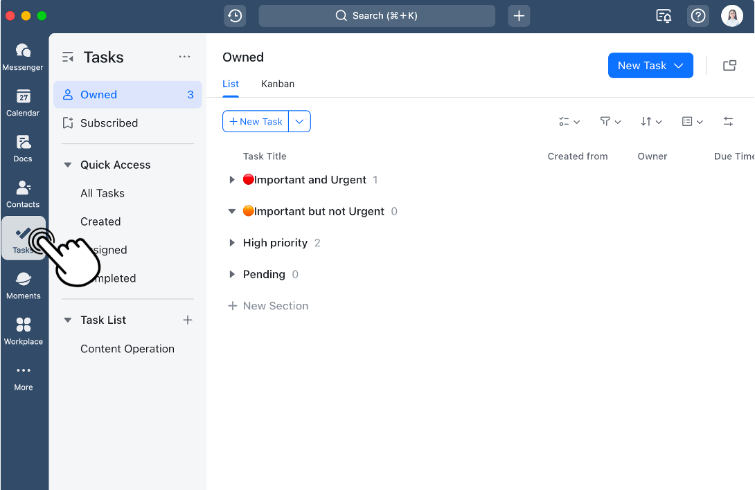 Quản lý tác nghiệp thông minh bằng Lark Task