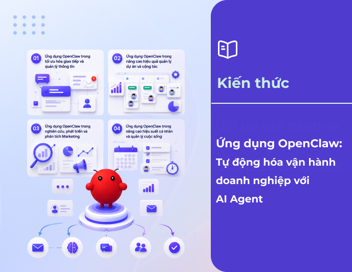 Ứng dụng OpenClaw: Tự động hóa vận hành doanh nghiệp với AI Agent