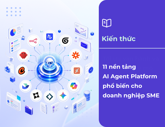11 nền tảng AI Agent Platform phổ biến cho doanh nghiệp SME