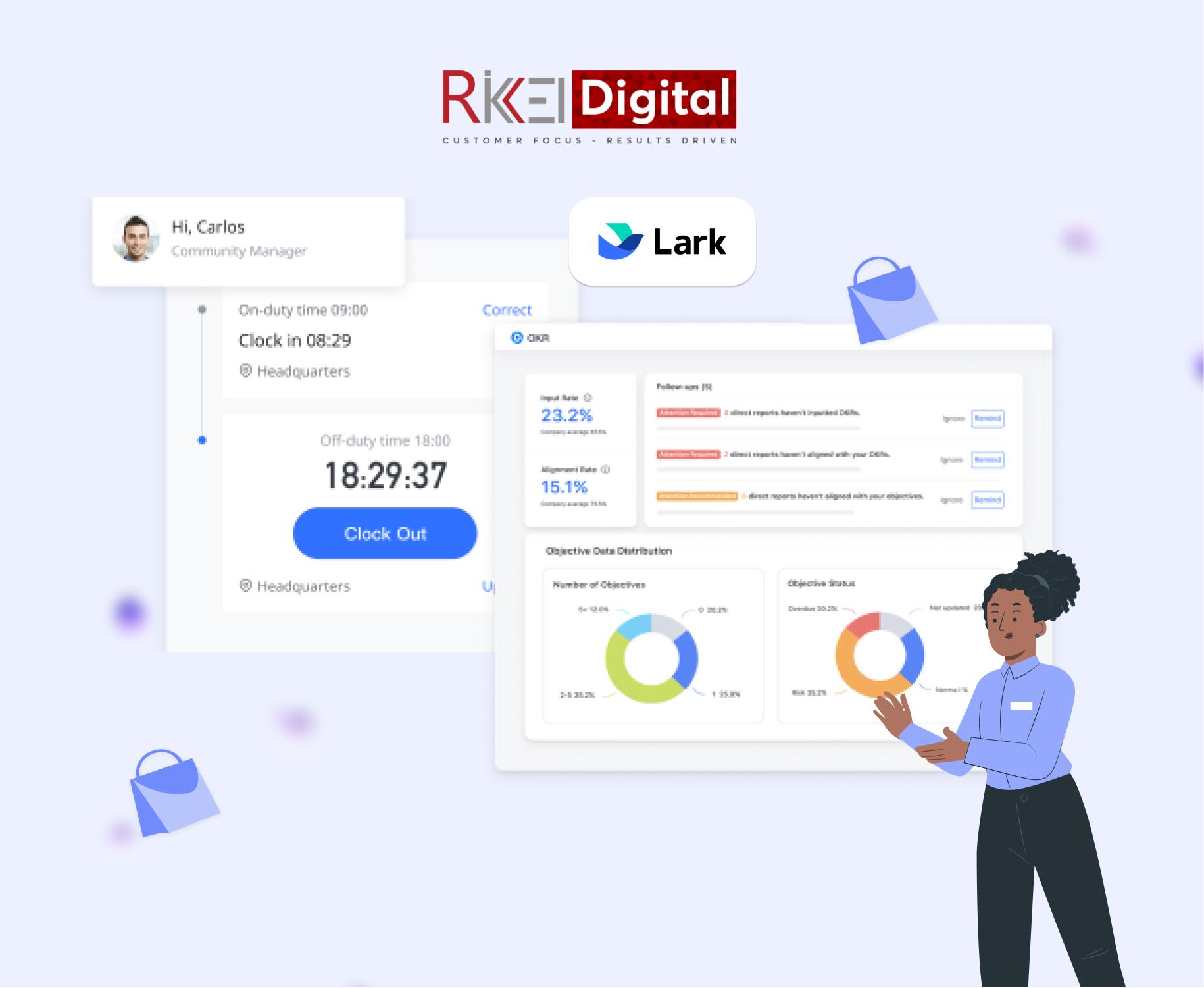 Ứng dụng Lark trong quản lý chuỗi cửa hàng bán lẻ