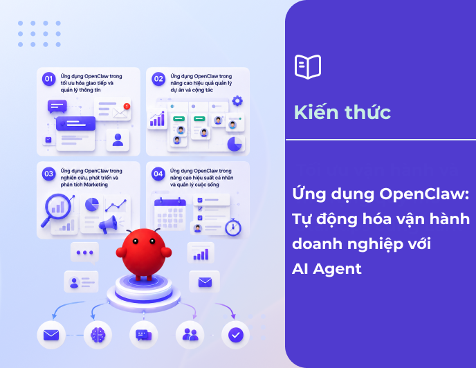 Ứng dụng OpenClaw: Tự động hóa vận hành doanh nghiệp với AI Agent