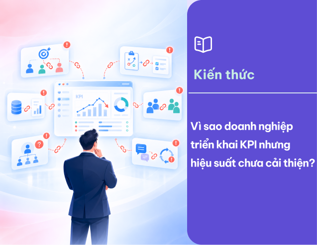 Vì sao doanh nghiệp triển khai KPI nhưng hiệu suất chưa cải thiện?
