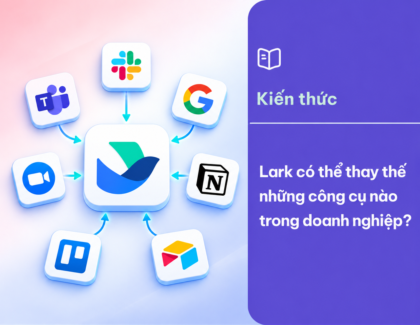 Lark có thể thay thế những công cụ nào trong doanh nghiệp?