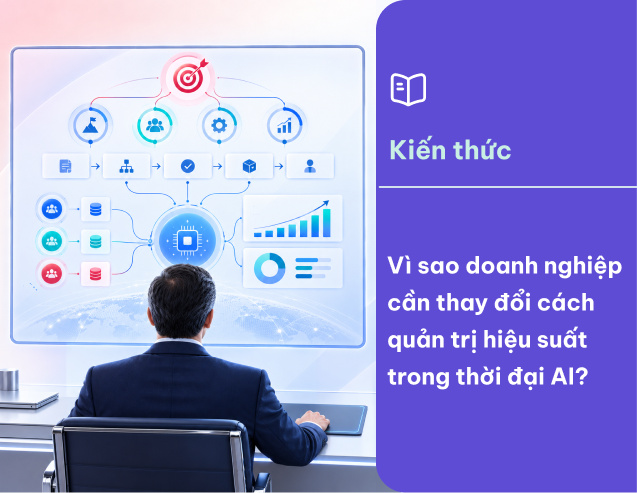 Vì sao doanh nghiệp cần thay đổi cách quản trị hiệu suất trong thời đại AI?