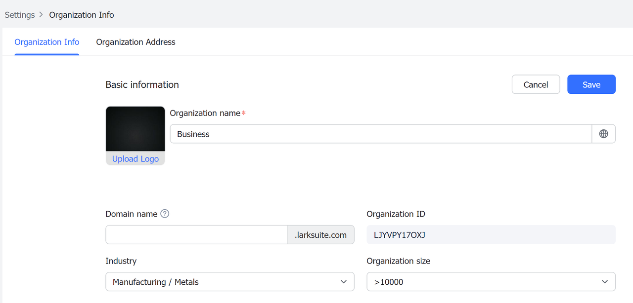 Tạo cấu trúc tổ chức của bạn