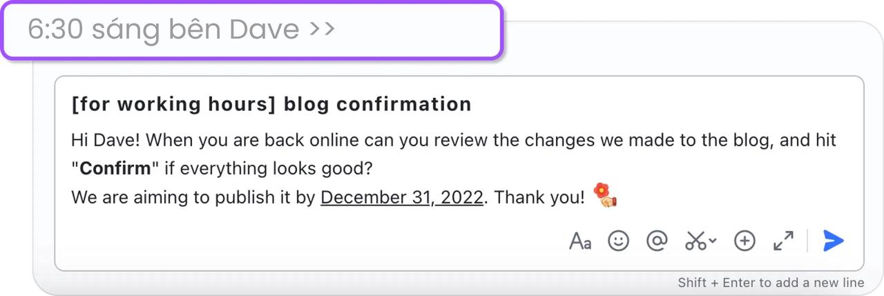 bí kíp dùng lark để cộng tác chéo múi giờ