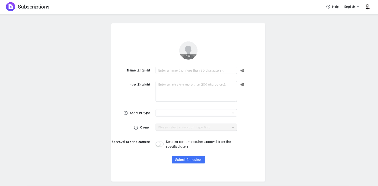 Tạo và thiết lập tài khoản