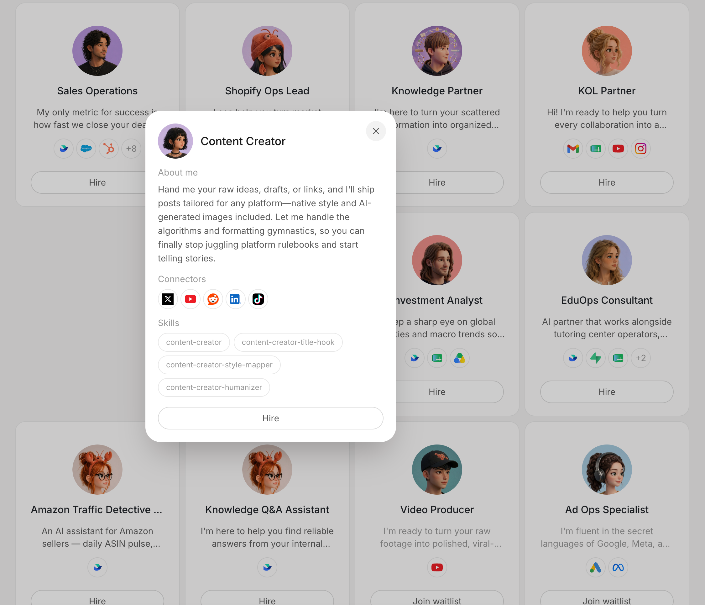 AnyGen Custom AI Agents
