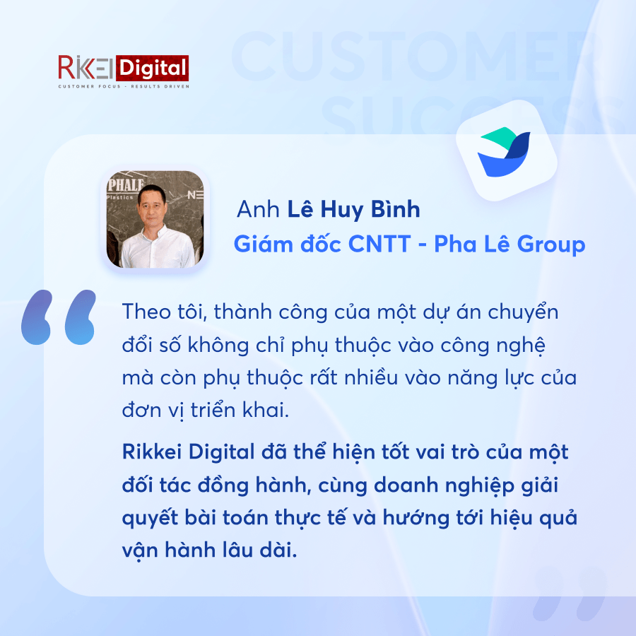 Pha Lê Group chuẩn hóa quản trị vận hành doanh nghiệp với Lark và Rikkei Digital