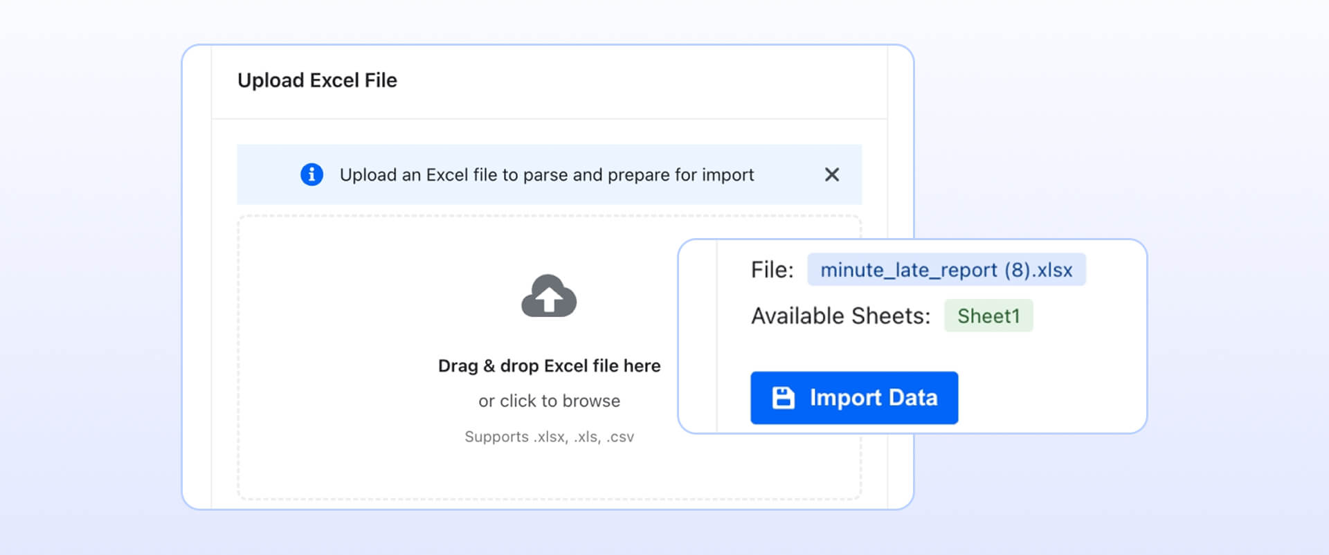 Nhập dữ liệu Excel v&agrave;o Lark Base nhanh ch&oacute;ng v&agrave; liền mạch