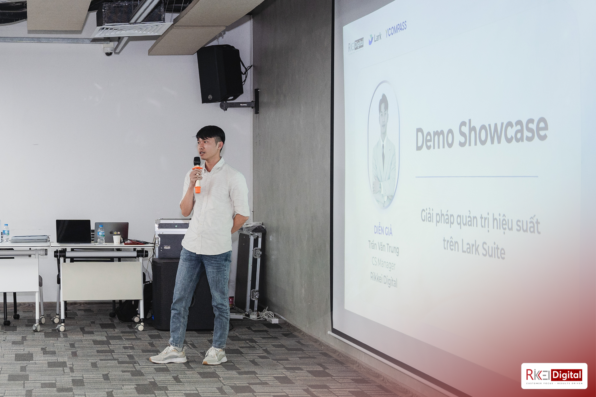 Solution Showcase: Rikkei Digital hiện thực h&oacute;a m&ocirc; h&igrave;nh quản trị hiệu suất tr&ecirc;n Lark Suite
