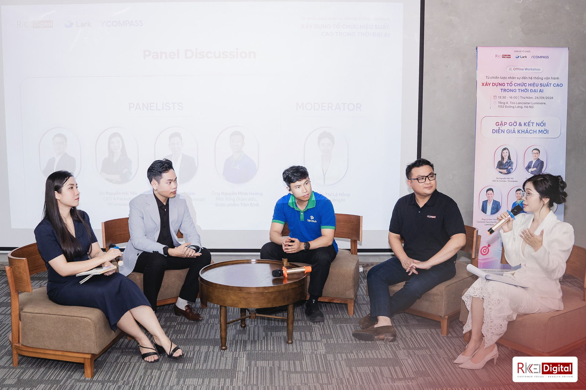 Panel Discussion: Doanh nghiệp cần bắt đầu từ đ&acirc;u để n&acirc;ng cao hiệu suất trong thời đại AI?