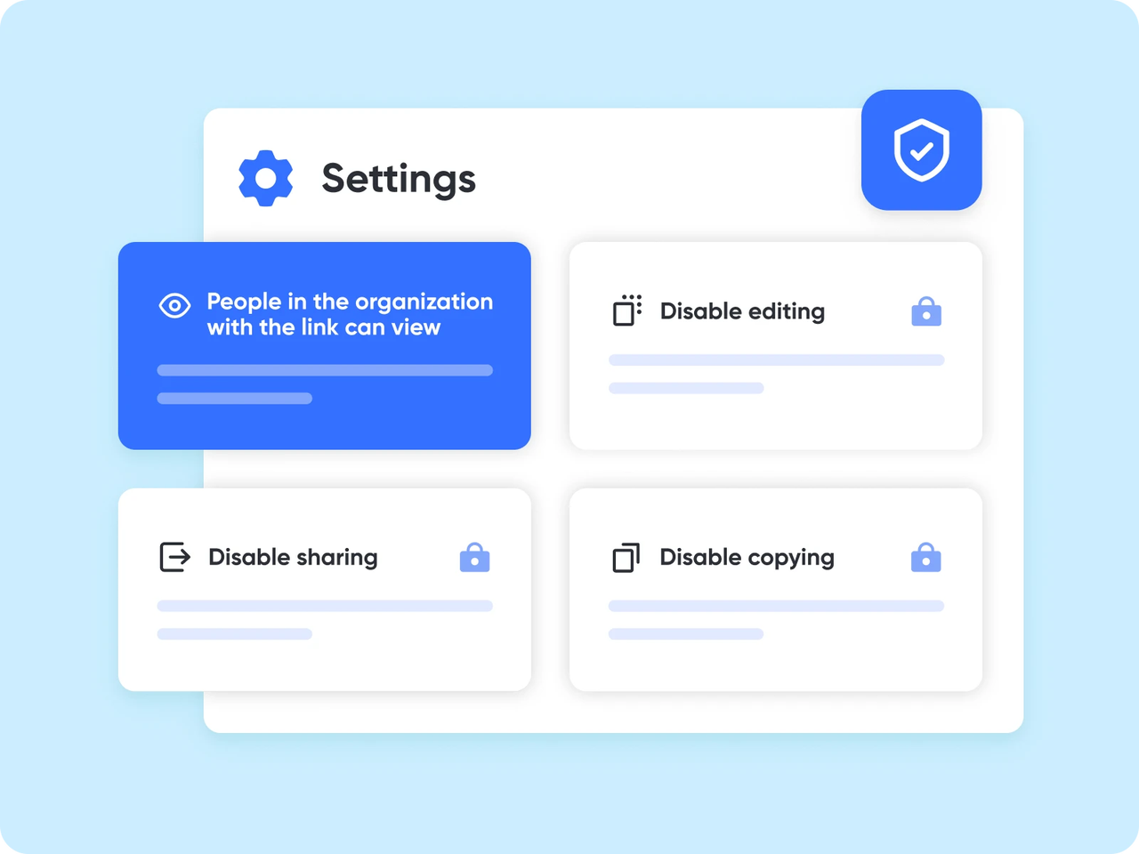 an toàn bảo mật dễ dàng phân quyền trên lark wiki