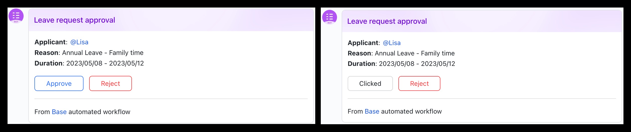 báo cáo phê duyệt