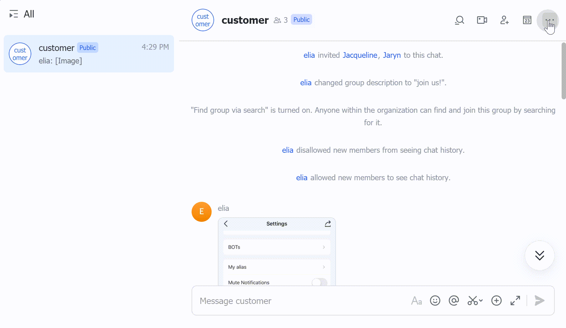 Ghim đầu trang trên máy tính để bàn cách 2