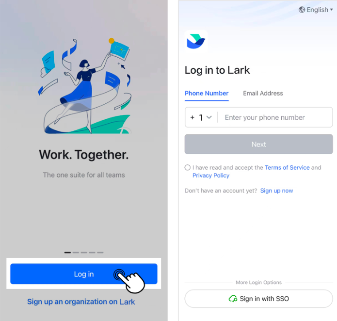 hướng dẫn tạo tài khoản cá nhân trên lark suite
