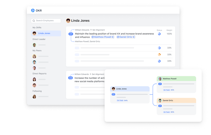 lark okr tối ưu quản trị mục tiêu nhóm
