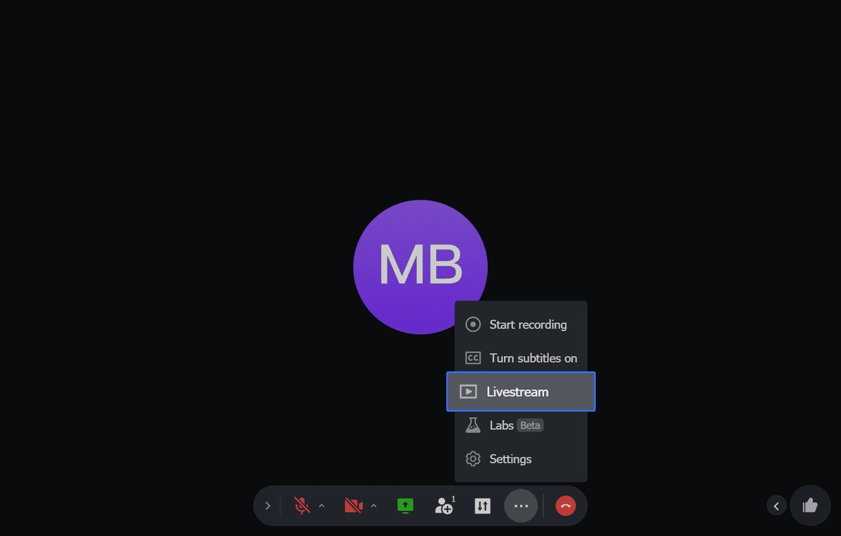 tính năng livestream lark meeting