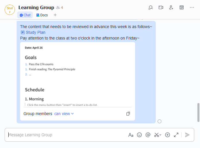 tạo nhóm tương tác giữa học sinh & giáo viên