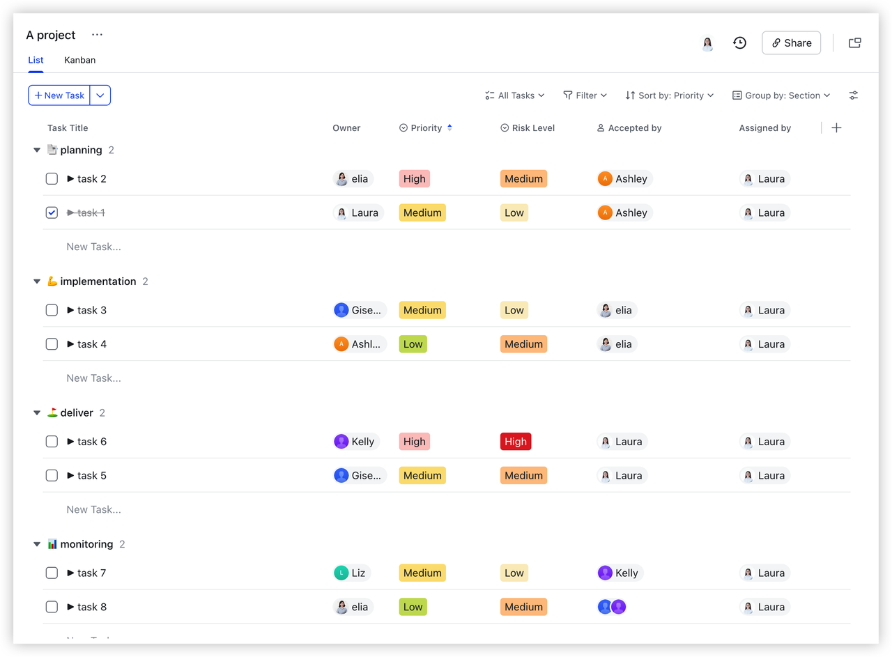 Thêm trường tùy chỉnh trong Lark Task